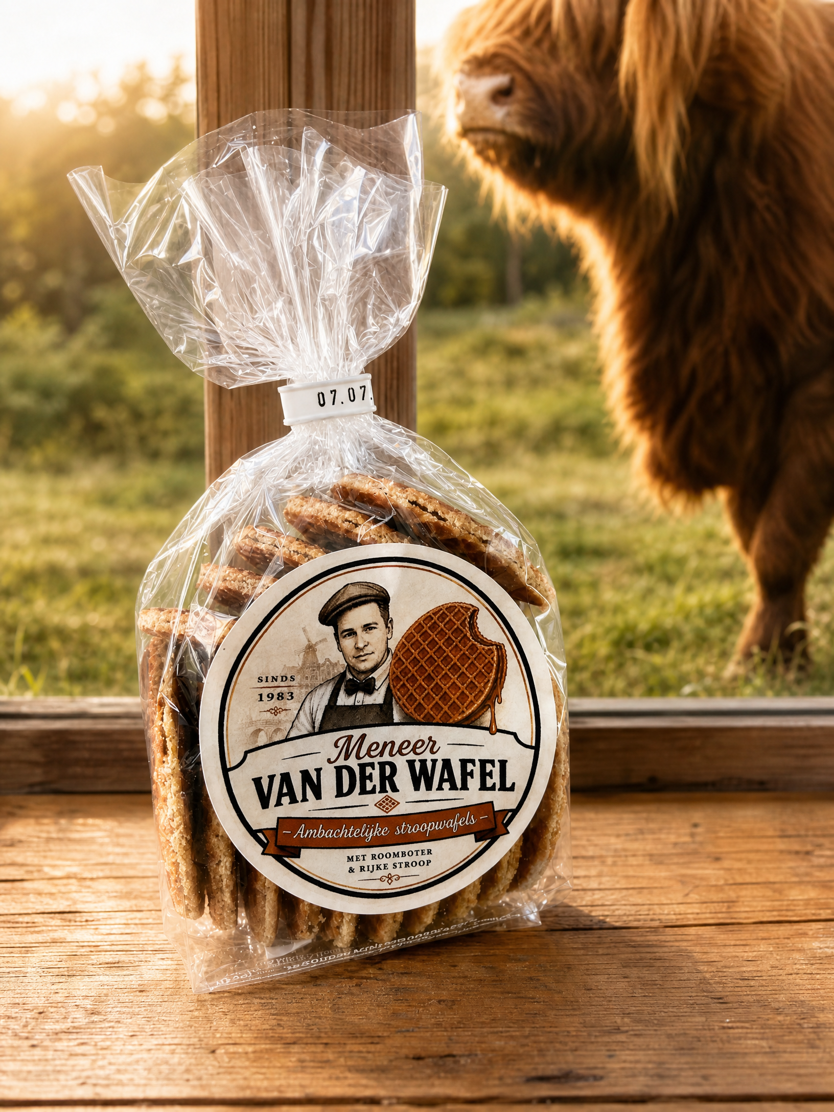 Zakje miniwafels